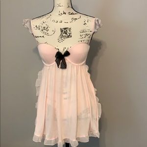 Victoria’s Secret Pink Baby Doll Night Gown